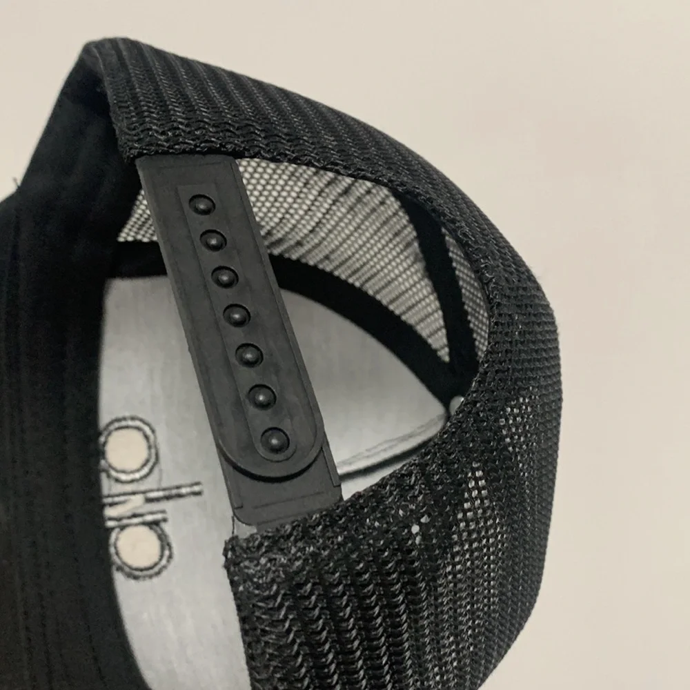 ALO Yoga Black Trucker Cap - Picture 3 of 4